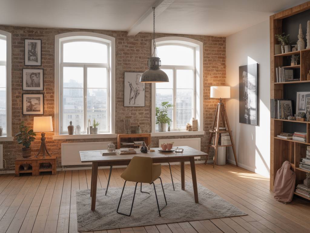Créer un style loft avec un luminaire industriel adapté à chaque pièce