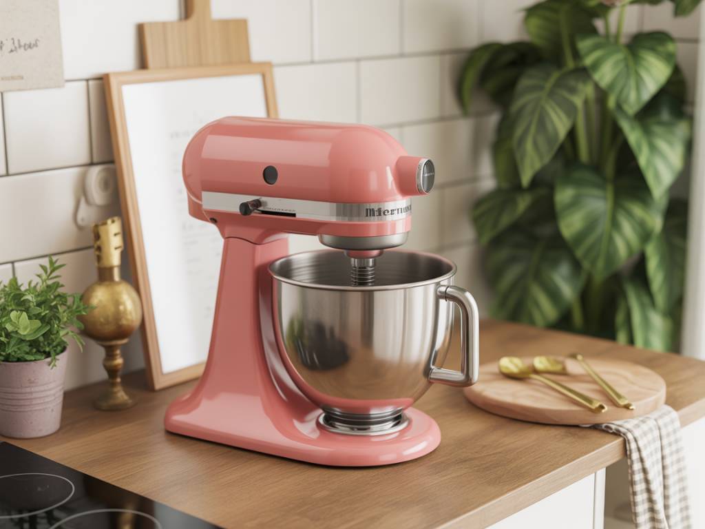 Mixer design rétro et lignes contemporaines : le retour du vintage dans nos intérieurs modernes